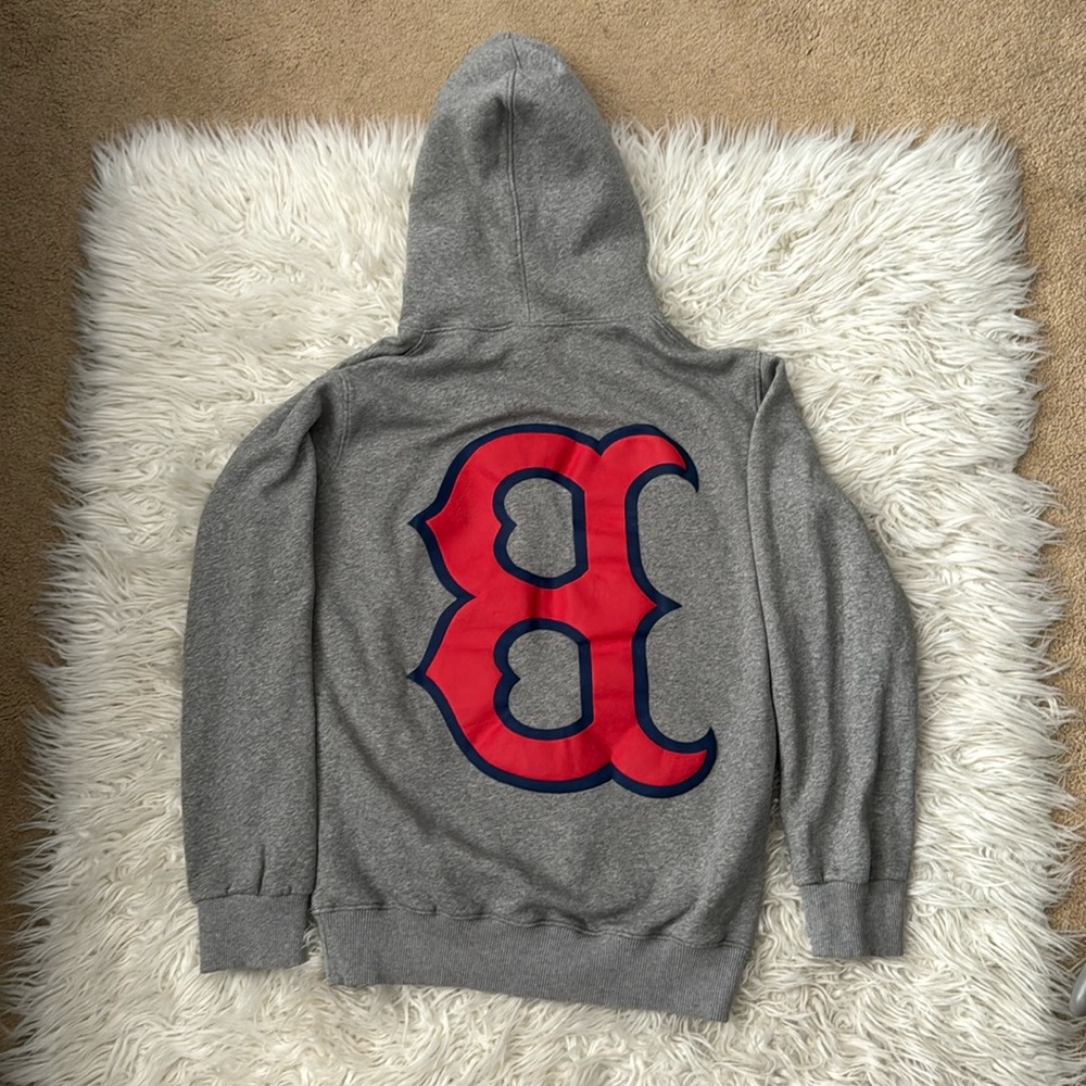 Puff print redsox hoodie